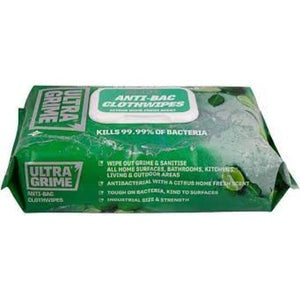 UltraGrime LIFE Anti-Bac Clothwipes 80pk