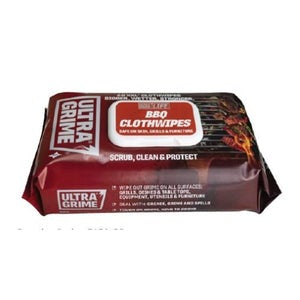 UltraGrime LIFE BBQ Clothwipes  60pk