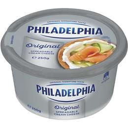 Philadelphia Cream Cheese Original Spreadable 250g