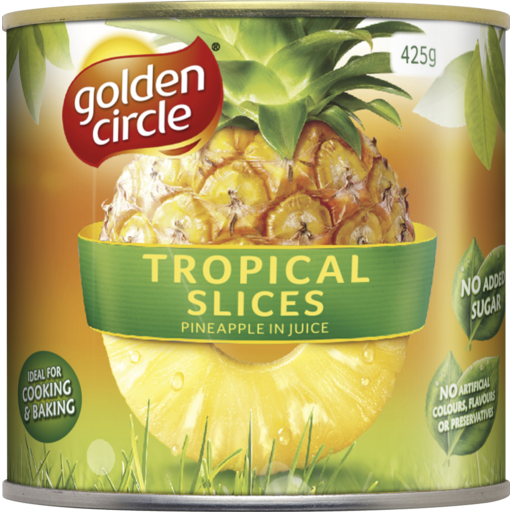 Golden Circle Tropical Pineapple Slices in Juice 425g