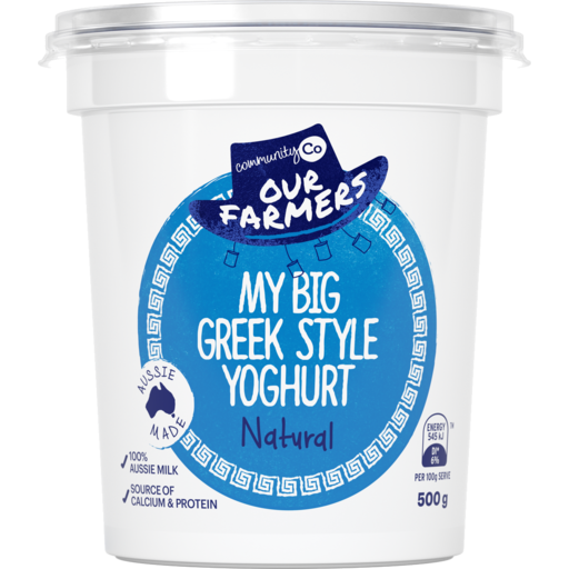 Community Co Yoghurt Greek Style 500g