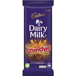 Cadbury Dairy Milk Crunchie Block 180g