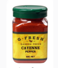 GFresh Cayenne Pepper 80g