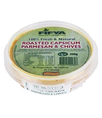 The Olive Branch Dip Spicy Capsicum Parmesan & Chives 200g