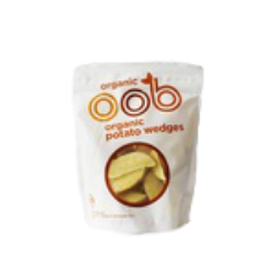 OOB Organic Potato Wedges 500g