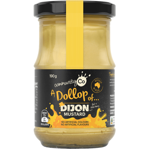Community Co Dijon Mustard 190g