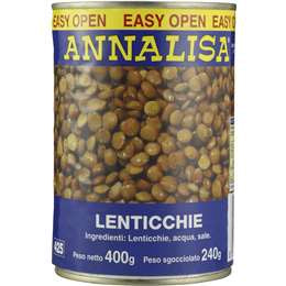 Annalisa Lentils 400g