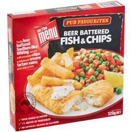 On The Menu Fish & Chips 320g