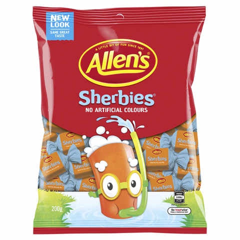 Allens Sherbies 200g