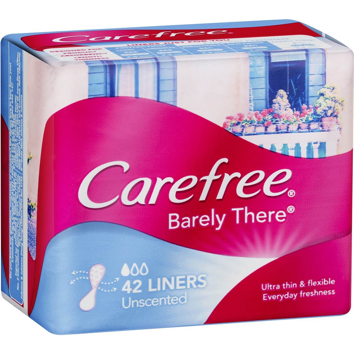 Carefree Barely There Scented Liners 42pk