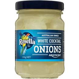 Rosella White Cocktail Onions 150g