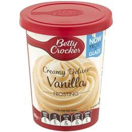 Betty Crocker Creamy Deluxe Frosting Vanilla 400g