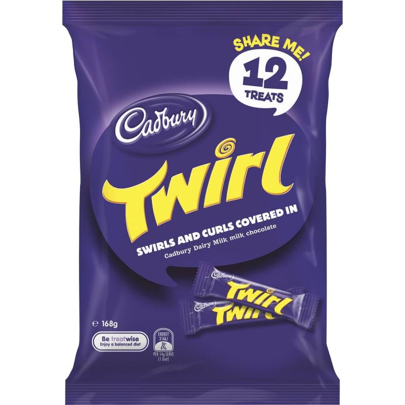 Cadbury Twirl Sharepack 180g 12pk