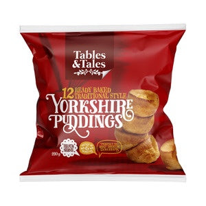 Tables & Tales Yorkshire Puddings 220g 12pk