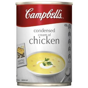 Campbells Condensed Soup Cream Of Chicken 420g