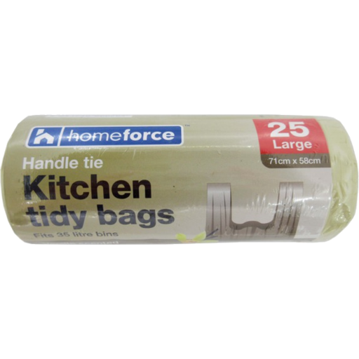 Homeforce Tidy Bags Vanilla Scent Large 35L 25pk