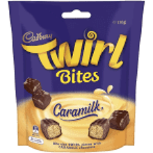 Cadbury  Twirl Bites Caramilk 110g