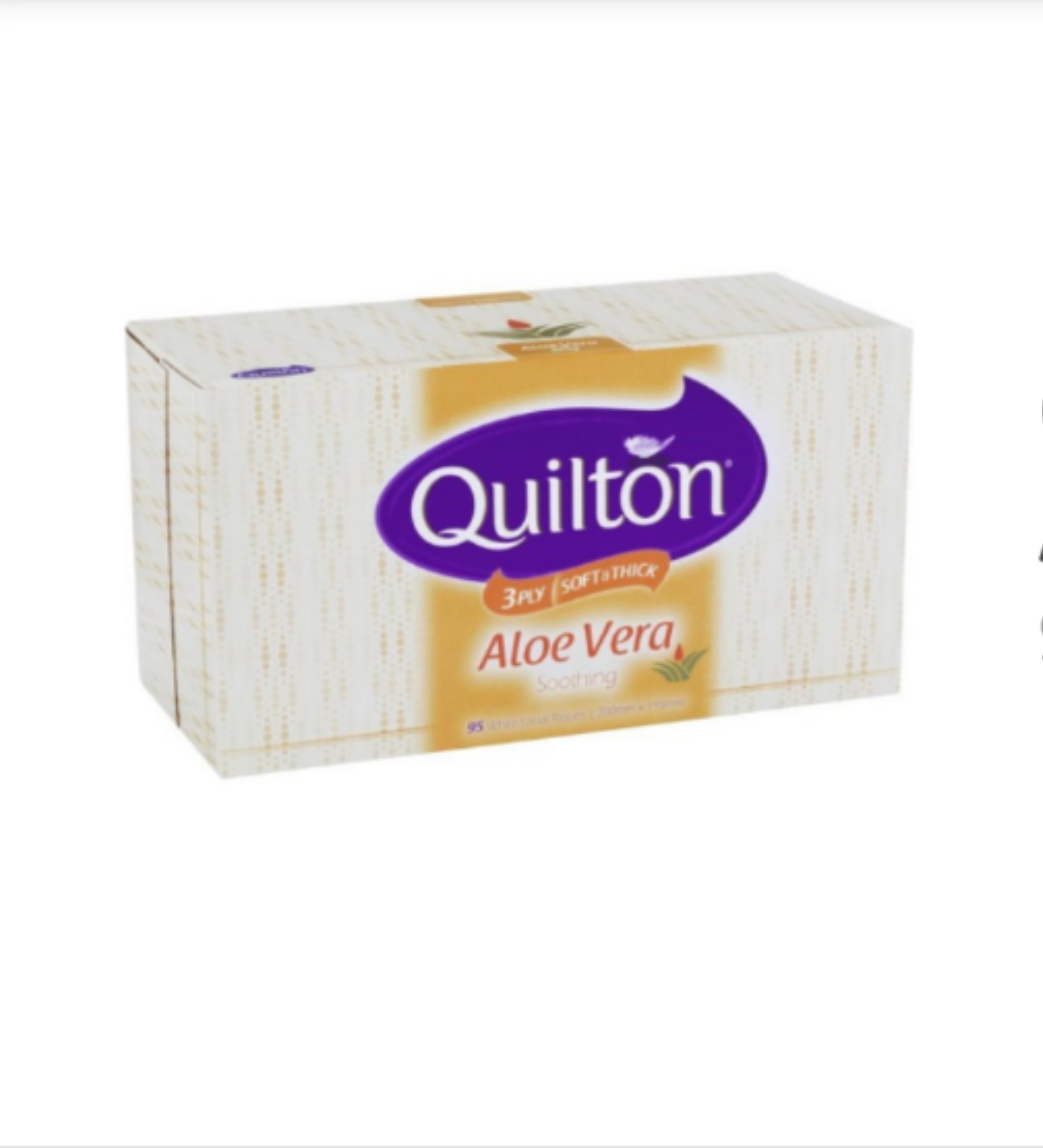 Quilton 3 Ply Tissues Soft & Thick Aloe Vera 95pk