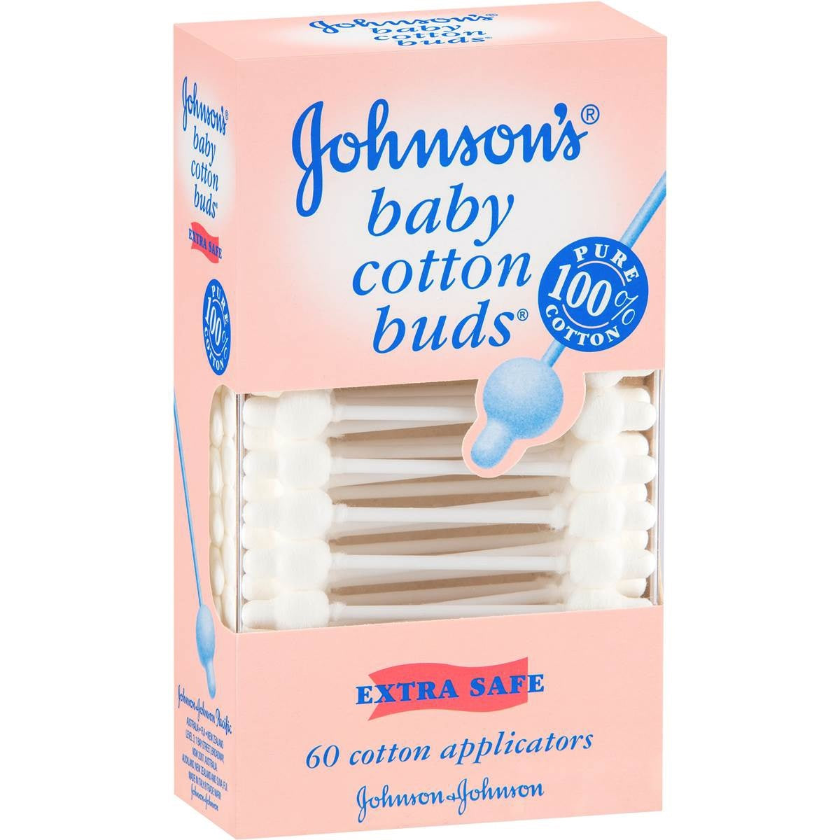 Johnsons Baby Cotton Buds 60pk