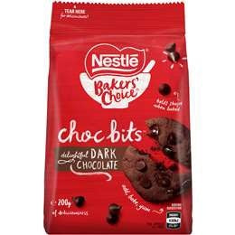 Nestle Bakers Choice Choc Bits Dark 200g