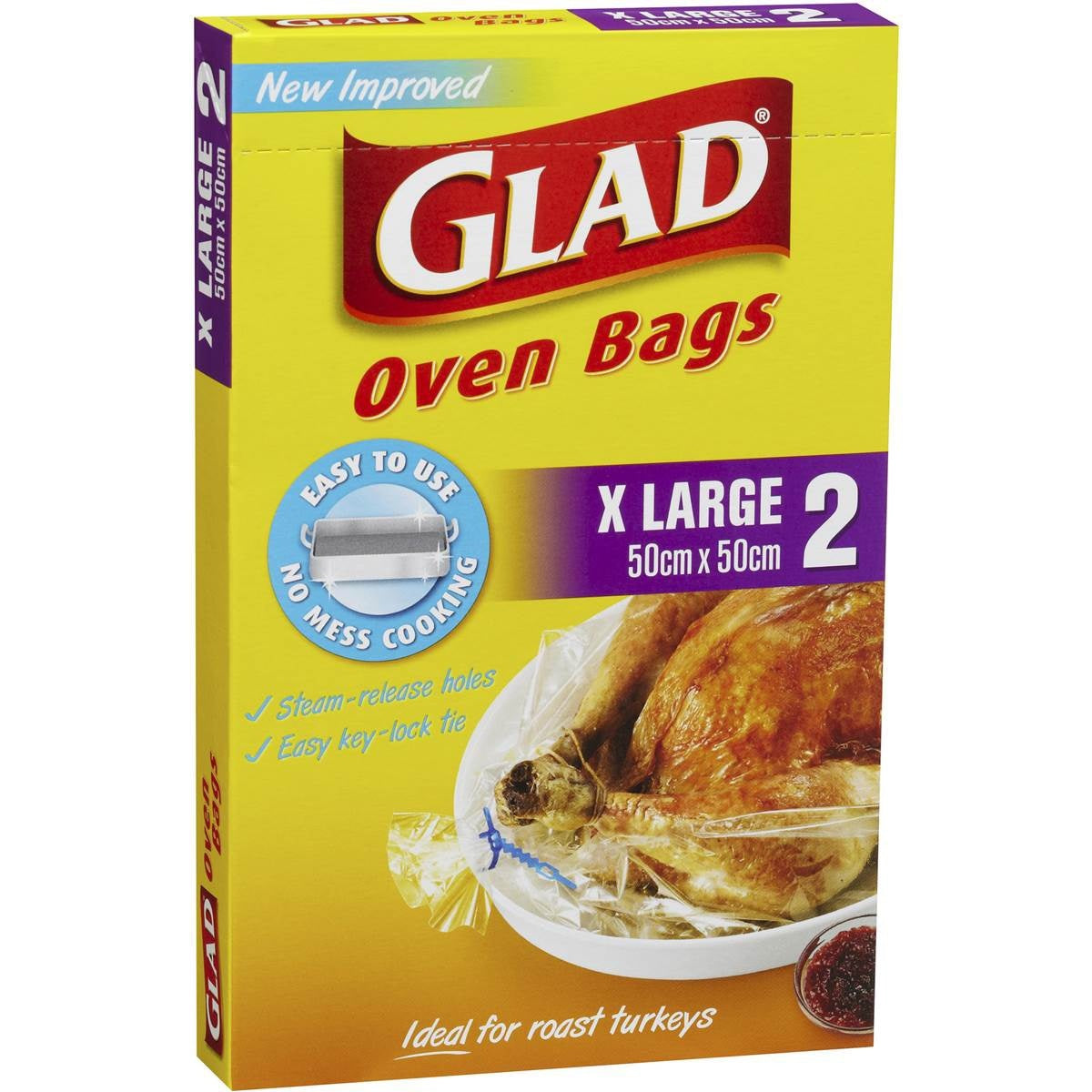 Glad Oven Bag X Large 2 pk