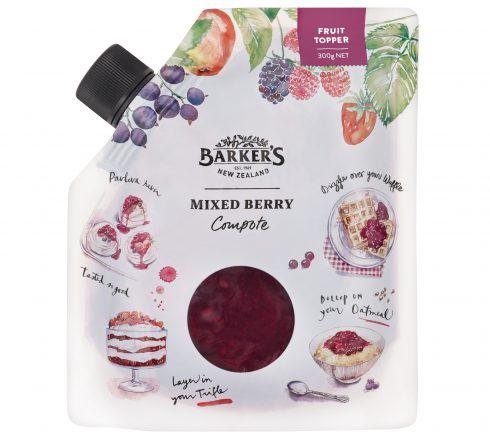 Barkers Mixed Berry Compote 300g