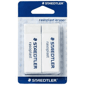 Staedtler Rasoplast Eraser 2pk