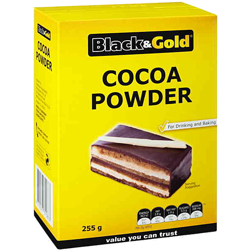 Black & Gold Cocoa Powder 255g