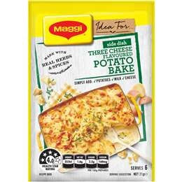 Maggi Three Cheese Flavoured Potato Bake 21g