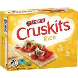 Arnotts Cruskits Rice 125g