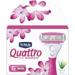 Schick Quattro For Women Razor Cartridges 4pk