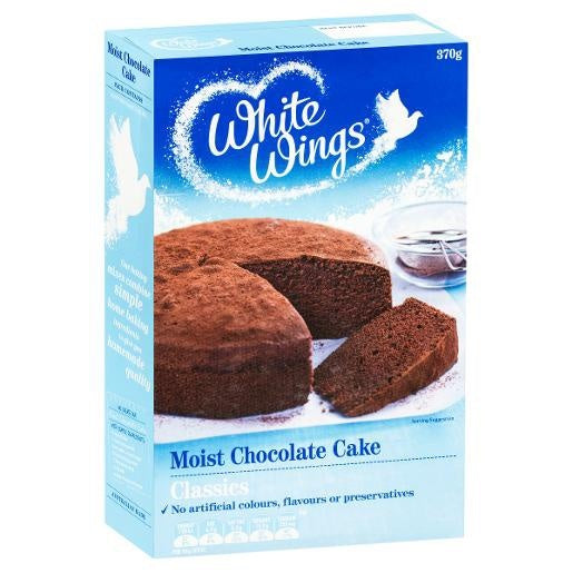 White Wings Moist Chocolate Cake Mix 370g