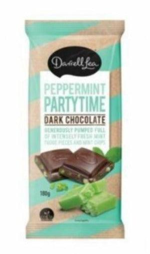 Darrell Lea Dark Chocolate Peppermint Partytime 180g