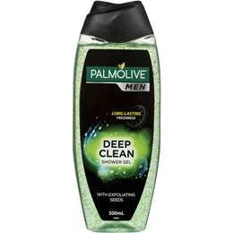 Palmolive Mens Shower Gel Deep Clean 500ml