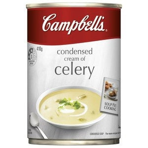 Campbells Condensed Soup Cream Of Celery 410g