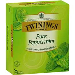 Twinings Tea Bags Pure Peppermint 160g 80pk