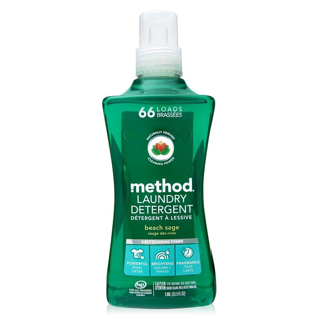 Method Laundry Detergent Beach Sage 66 Loads