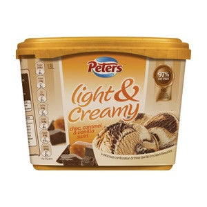 Peters Light & Creamy Chocolate Caramel Vanilla 1.8L