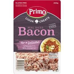 Primo Real Diced Bacon 200g