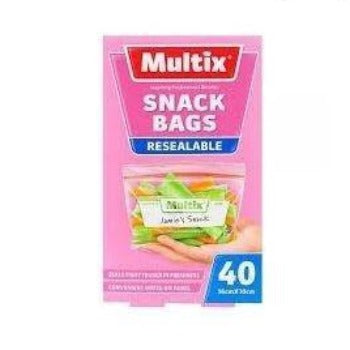 Multix Snack Bags 40pk