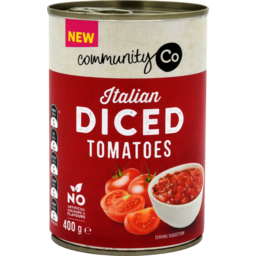 Community Co Tomato Diced 400g