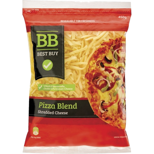 Best Buy Cheese Shredded Pizza Blend 450g