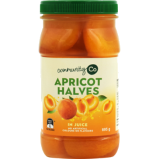 Community Co Apricot Halves in Juice 695g