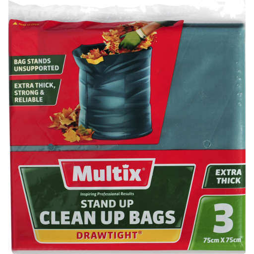 Multix Stand Up Bag Drawtight 3pk