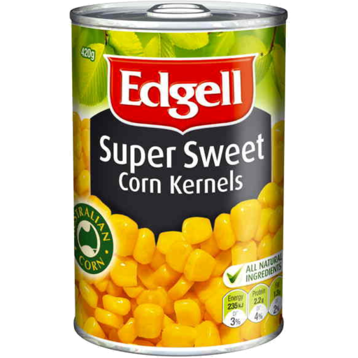Edgell Corn Super Sweet Kernels 420g