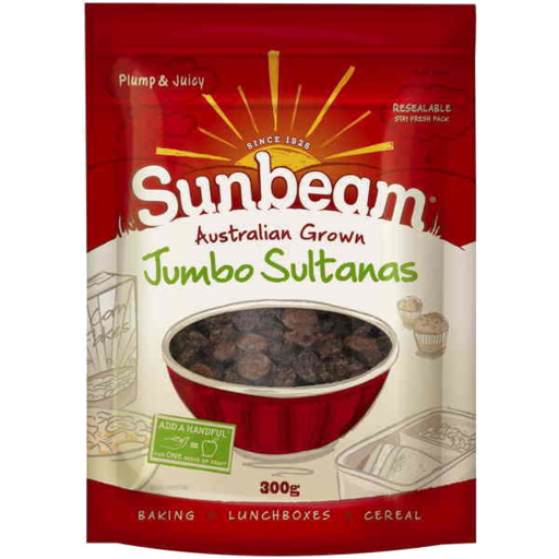 Sunbeam Sultanas Jumbo 300g