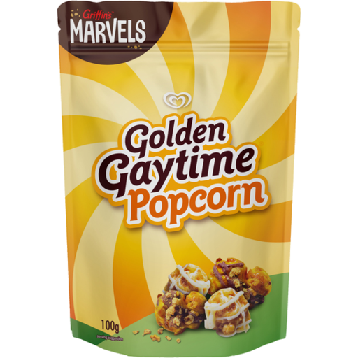 Marvels Popcorn Golden Gaytime Original 100g