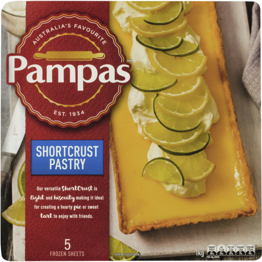 Pampus Pastry Shortcrust 1kg