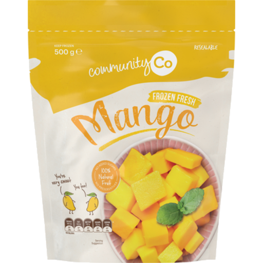Community Co Frozen Mango 500g