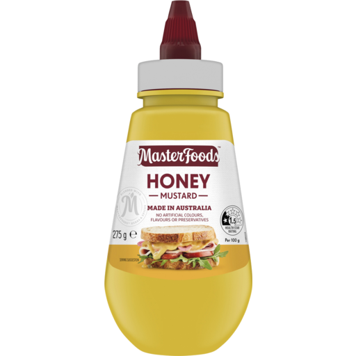 Masterfoods Squeezy Honey Mustard 275g